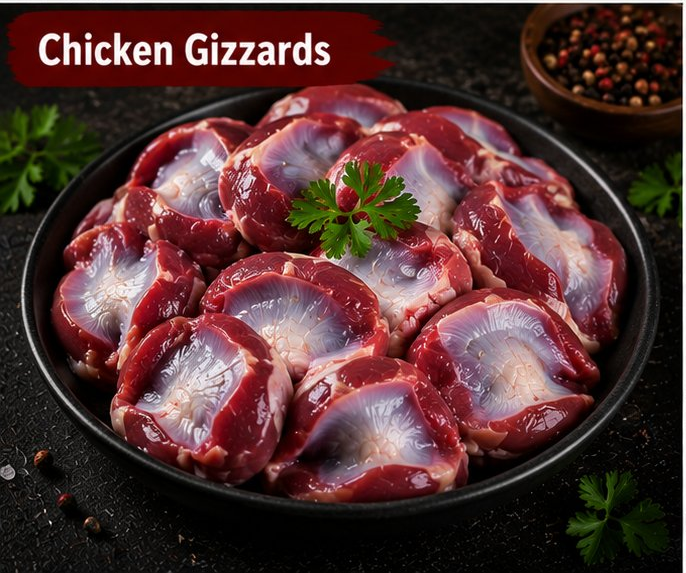 Chicken gizzards