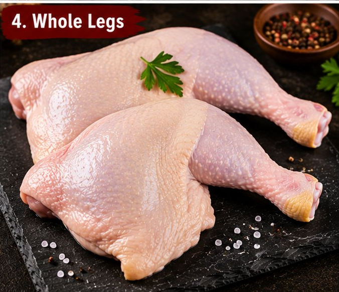 Whole chicken legs
