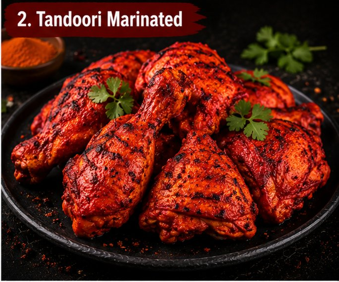 Tandoori marinated chicken