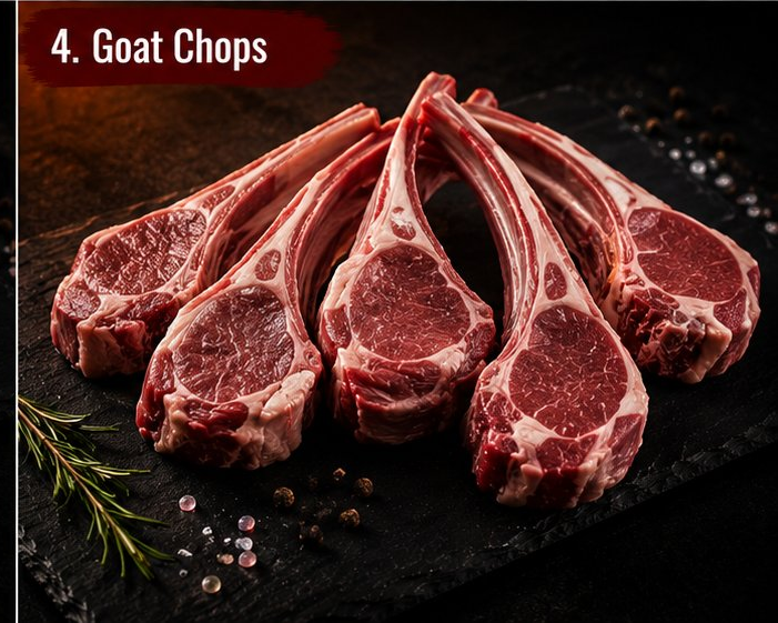 Goat chops