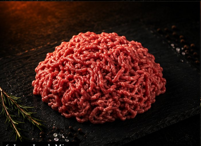 Lean lamb mince